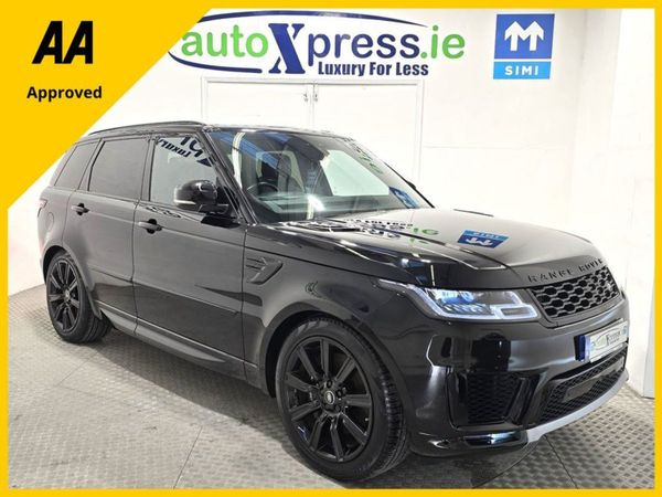Land Rover Range Rover Sport SUV, Hybrid, 2020, Black