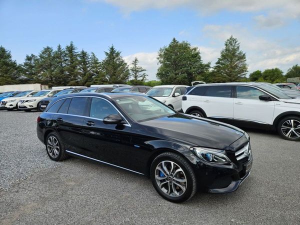 Mercedes-Benz C-Class Estate, Petrol Plug-in Hybrid, 2017, Black
