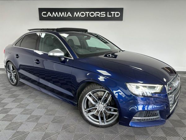 Audi S3 Saloon, Petrol, 2017, Blue