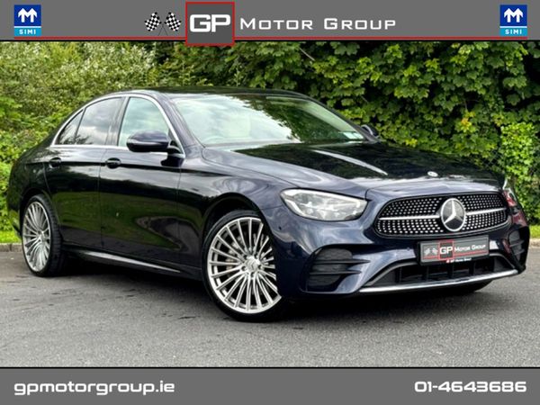 Mercedes-Benz E-Class Saloon, Petrol Plug-in Hybrid, 2022, Blue