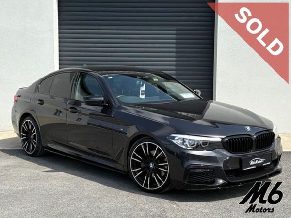 BMW 5-Series Saloon, Hybrid, 2020, Grey