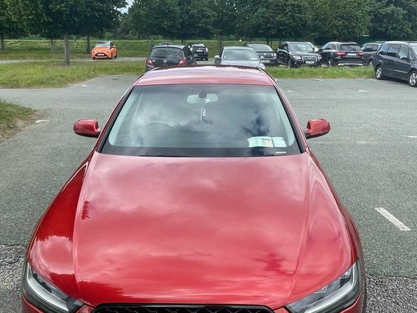 Audi A4 Saloon, Diesel, 2013, Red