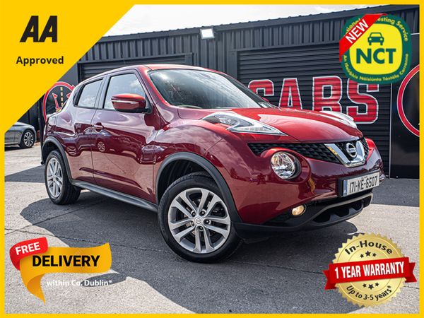 Nissan Juke SUV, Diesel, 2017, Red