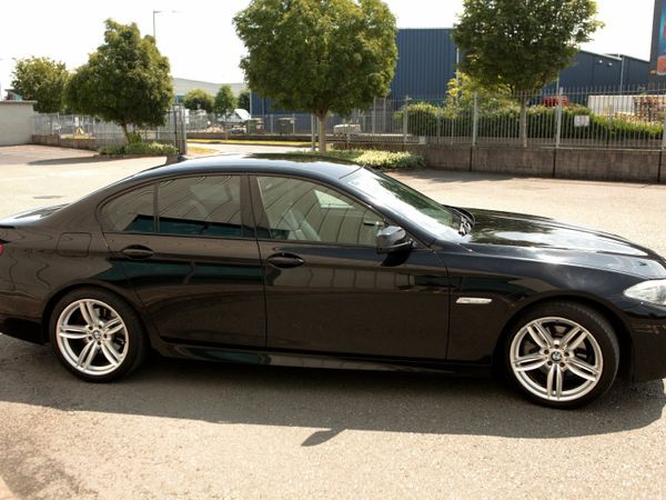 BMW 5-Series Saloon, Diesel, 2013, Black