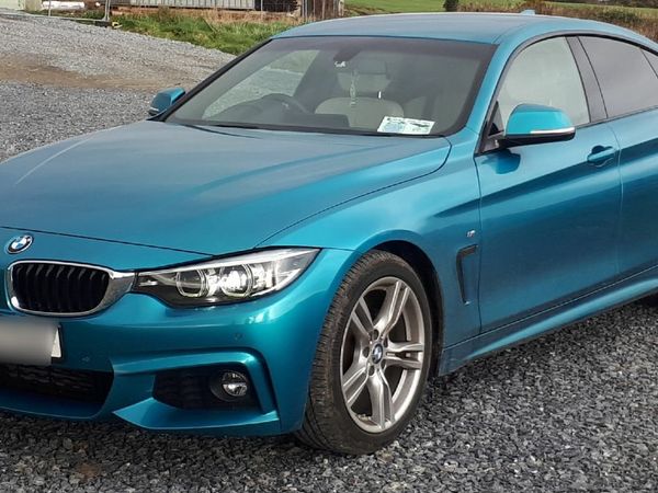 BMW 4-Series Saloon, Diesel, 2017, Blue
