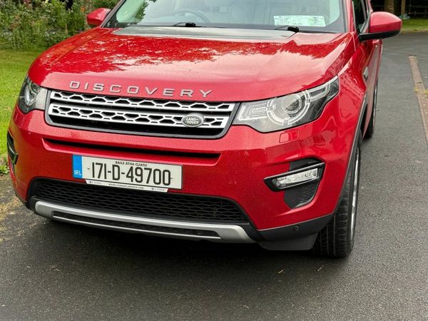 Land Rover Discovery Sport SUV, Diesel, 2017, Red