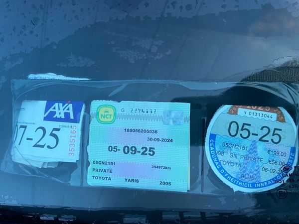 Toyota Yaris Hatchback, Petrol, 2005, Blue