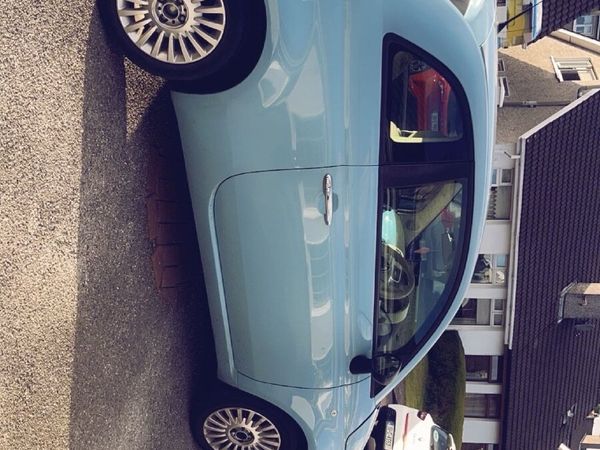 Fiat 500 Hatchback, Petrol, 2011, Blue