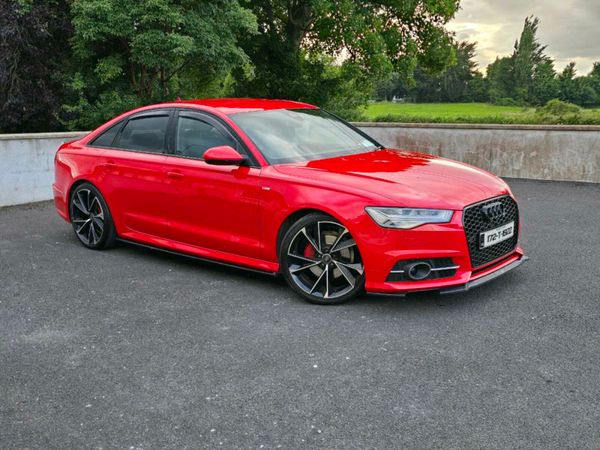 Audi A6 Saloon, Diesel, 2017, Red