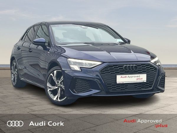 Audi A3 Saloon, Petrol, 2023, Blue