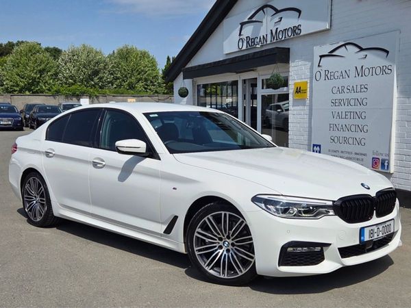 BMW 5-Series Saloon, Diesel, 2018, White