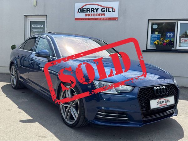 Audi A4 Saloon, Diesel, 2016, Blue