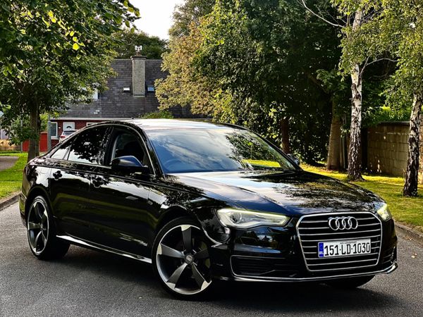 Audi A6 Saloon, Diesel, 2015, Black