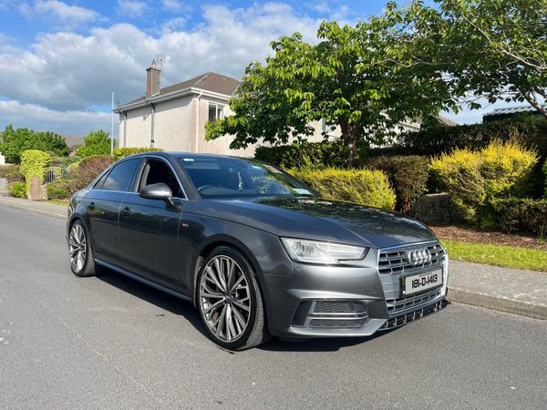 Audi A4 Saloon, Diesel, 2018, Grey