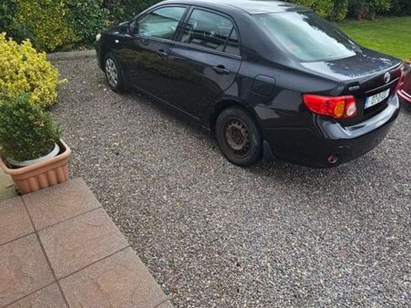 Toyota Corolla Saloon, Petrol, 2007, Black