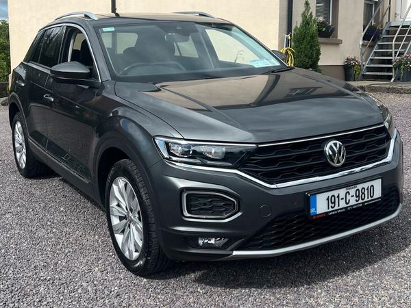 Volkswagen T-Roc SUV, Petrol, 2019, Grey