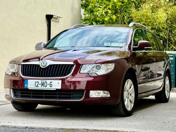 Skoda Superb Estate, Diesel, 2012, Red