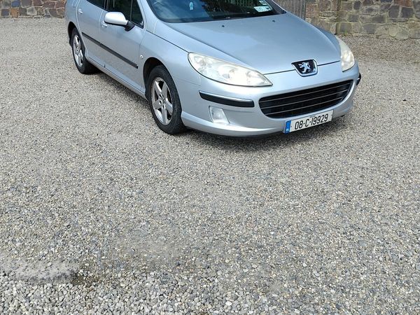 Peugeot 407 Saloon, Petrol, 2008, Grey