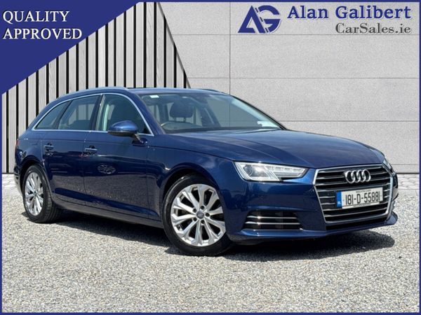Audi A4 Estate, Diesel, 2018, Blue