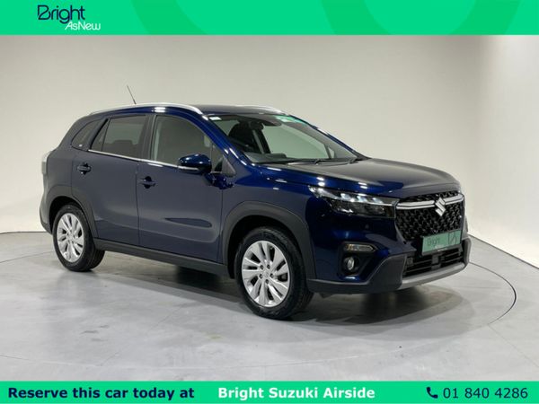 Suzuki SX4 S-Cross SUV, Petrol Hybrid, 2024, Blue