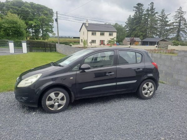 Opel Corsa Hatchback, Petrol, 2007, Black
