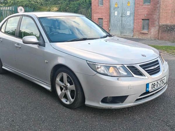 Saab 9-3 Saloon, Ethanol Petrol, 2008, Silver