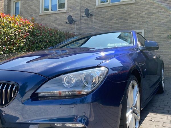 BMW 6-Series Saloon, Diesel, 2013, Blue