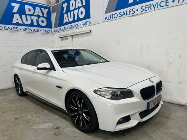 BMW 5-Series Saloon, Diesel, 2016, White