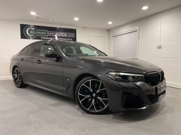 BMW 5-Series Saloon, Diesel Hybrid, 2021, Grey