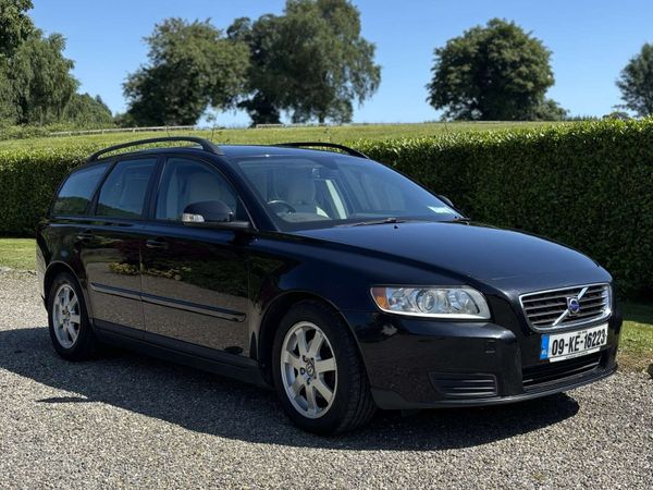 Volvo V50 Estate, Diesel, 2009, Black