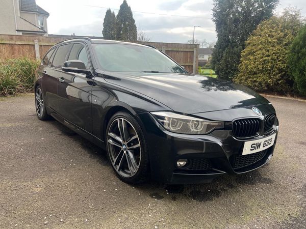 BMW 3-Series Estate, Diesel, 2017, Black