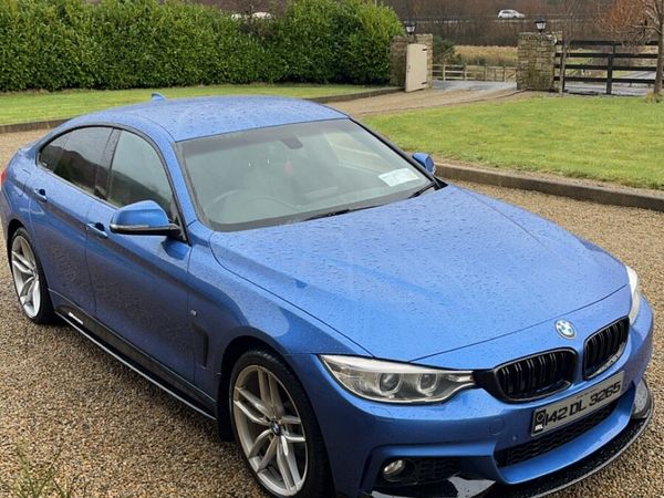 BMW 4-Series Coupe, Diesel, 2014, Blue