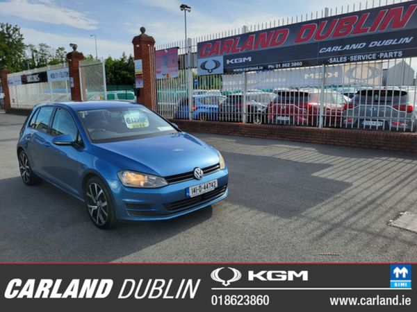 Volkswagen Golf Hatchback, Petrol, 2014, Blue