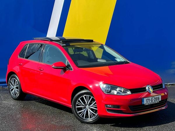 Volkswagen Golf Hatchback, Diesel, 2017, Red