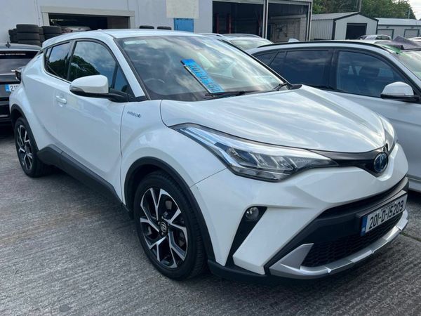 Toyota C-HR SUV, Petrol Hybrid, 2020, White
