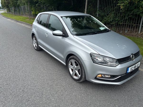 Volkswagen Polo Hatchback, Petrol, 2015, Silver