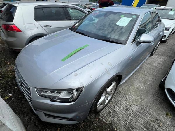 Audi A4 Saloon, Petrol, 2017, Silver
