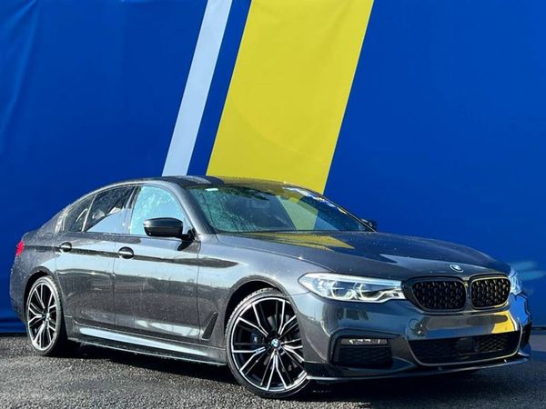 BMW 5-Series Saloon, Petrol Plug-in Hybrid, 2020, Grey