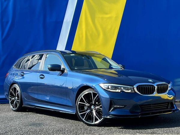 BMW 3-Series Estate, Petrol Plug-in Hybrid, 2022, Blue