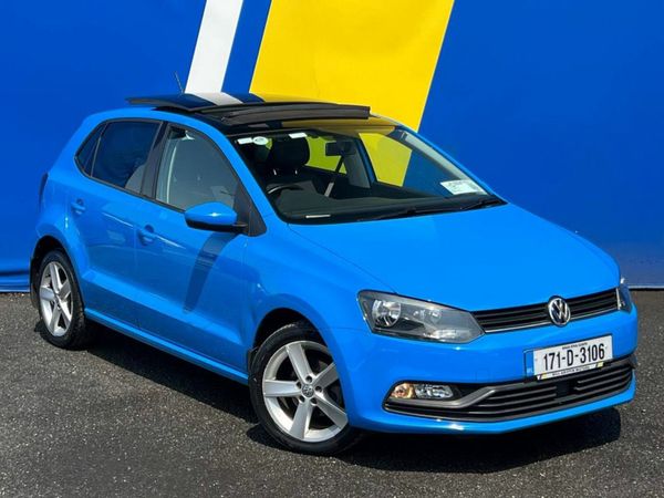 Volkswagen Polo Hatchback, Petrol, 2017, Blue