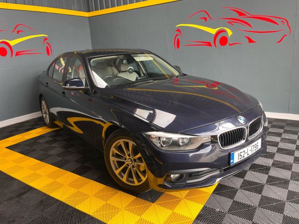 BMW 3-Series Saloon, Diesel, 2015, Blue