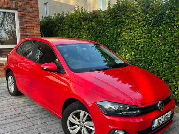 Volkswagen Polo Hatchback, Petrol, 2018, Red