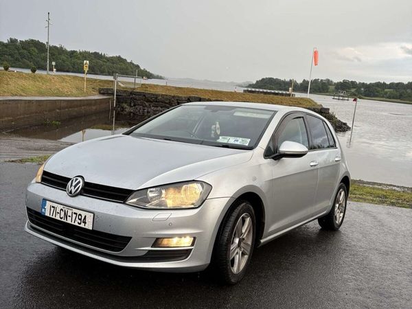Volkswagen Golf Hatchback, Diesel, 2017, Silver