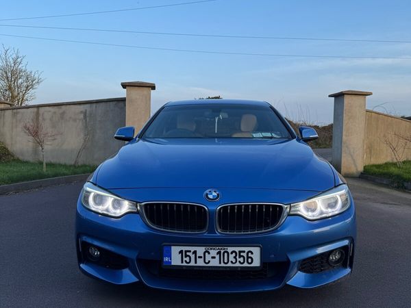 BMW 4-Series Saloon, Diesel, 2015, Blue