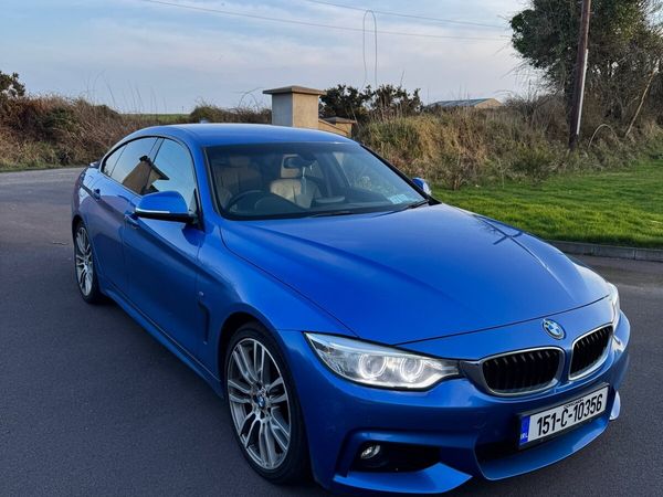 BMW 4-Series Saloon, Diesel, 2015, Blue