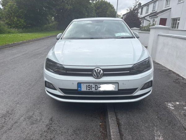 Volkswagen Polo Hatchback, Petrol, 2019, White