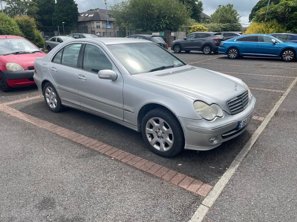 Mercedes-Benz C-Class Saloon, Petrol, 2005, Silver