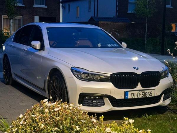 BMW 7-Series Saloon, Petrol Plug-in Hybrid, 2017, White