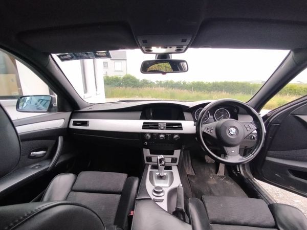 BMW 5-Series Saloon, Diesel, 2008, Grey