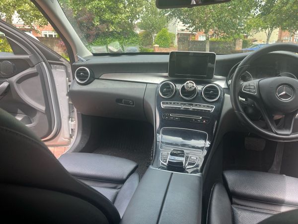 Mercedes-Benz C-Class Saloon, Diesel, 2017, Silver